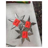 Throwing Stars Qty - 3