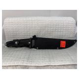 Bowie Survival Knife with Sawback Blade, 8'