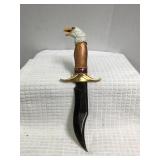 Decorative Dagger Features Eagle Head Handle