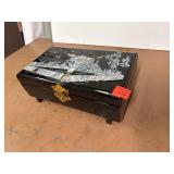 Laquer Finish Wood Box 'Damaged'