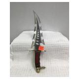 Frost Cutlery Shark Bowie Knife, 11'