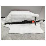 Kings Short Sword With Scabbard, 17'