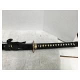 Shinwa Black Samurai Katana Sword, 28'