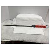 Red Full Tang Katana Ninja Sword, 18'