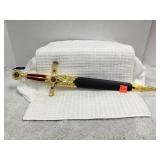 Decorative Masonic Ceremonial Dagger, 13'