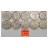 10 1921 silver peace dollars