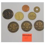 various tokens
