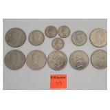 $8.75 in bicentenial coins