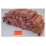 32 rolls of pre 1982 pennies