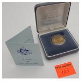 1984 $1 proof Australian coin