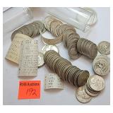 $21.50 face value of silver quarters