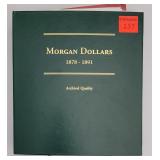 Morgan Dollars 1878-1891 Morgan Dollars book