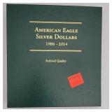 American Eagle Silver Dollars 1986-2014 book