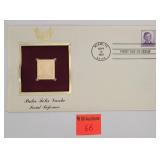 1997 Commemerative gold plated stamp