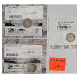 3 silver dimes
