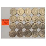 20 1776-1976 half dollars