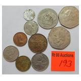 loose foreign change and 1 NM token