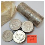67 Eisenhower dollars