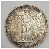 1965 10 Francs silver coin