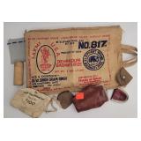 rice bag tote and change purses