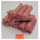 19 rolls of pennies