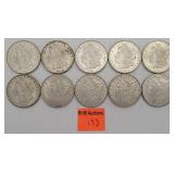 10 1921 silver peace dollars
