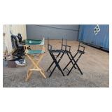 3 Directors Chairs 2 Missing Canvas