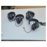 Califone 3068AV Headphones 4 Count Untested