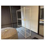 Wire Shelving, 4-Shelf, White