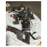 Porter Saw, Drill, Battery Charger