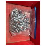 Bag of Different Sized Metal Sockets