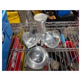 Nambe aluminum metal spiral vases, Metal Art