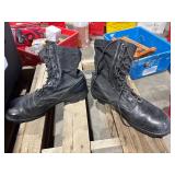 Men Black Boots Size 11 W