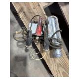 Bag with BK Timing Light, Sockets, Rolls Of Wire