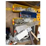 Assorted Nuts, Bolts, Chain