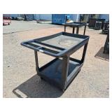 Uline Rolling Cart - Black