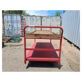 Large Uline Cart on Wheels