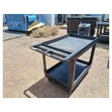 Uline Rolling Cart - Black