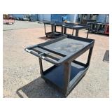Uline Rolling Cart -Black