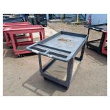 Uline Rolling Cart - Gray