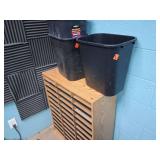 3 Office Waste Baskets & Paper Organizer