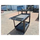 Uline Rolling Cart - Black
