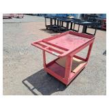 Uline Rolling Cart - Red