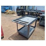 Uline Rolling Cart - Gray