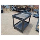 Uline Rolling Cart - Black