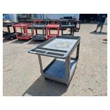 Uline Rolling Cart Gray