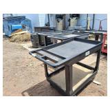 Uline Rolling Cart - Black