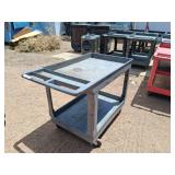 Uline Rolling Cart - Gray