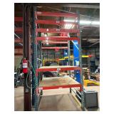 Shelving with Wood Sections
