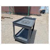 Uline Rolling Cart - Black